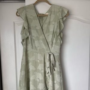 Altar’d State Sage Green cap sleeve dress